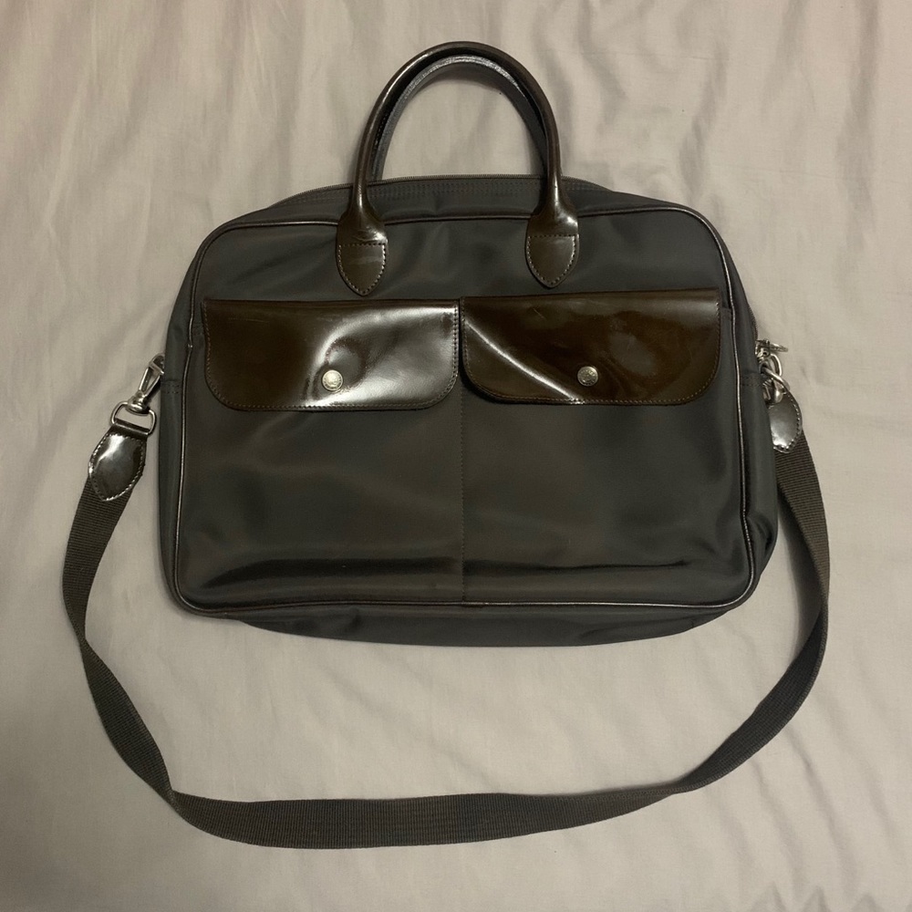 Longchamp Laptop Bag - Brown
